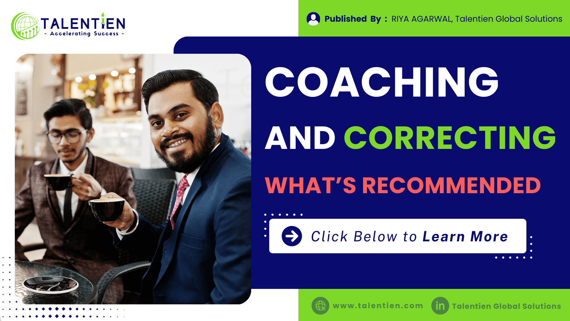 Read more about the article Coaching vs. Correcting : What HR Should Know About Leadership Development