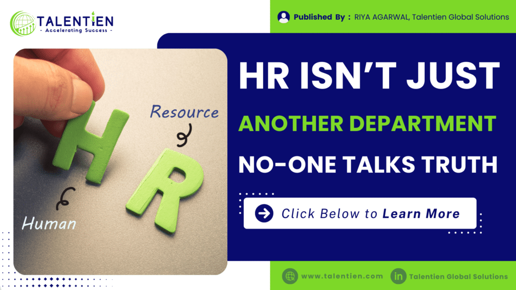 HR Isn’t Just Department – It’s a Balancing Act No One Talks About